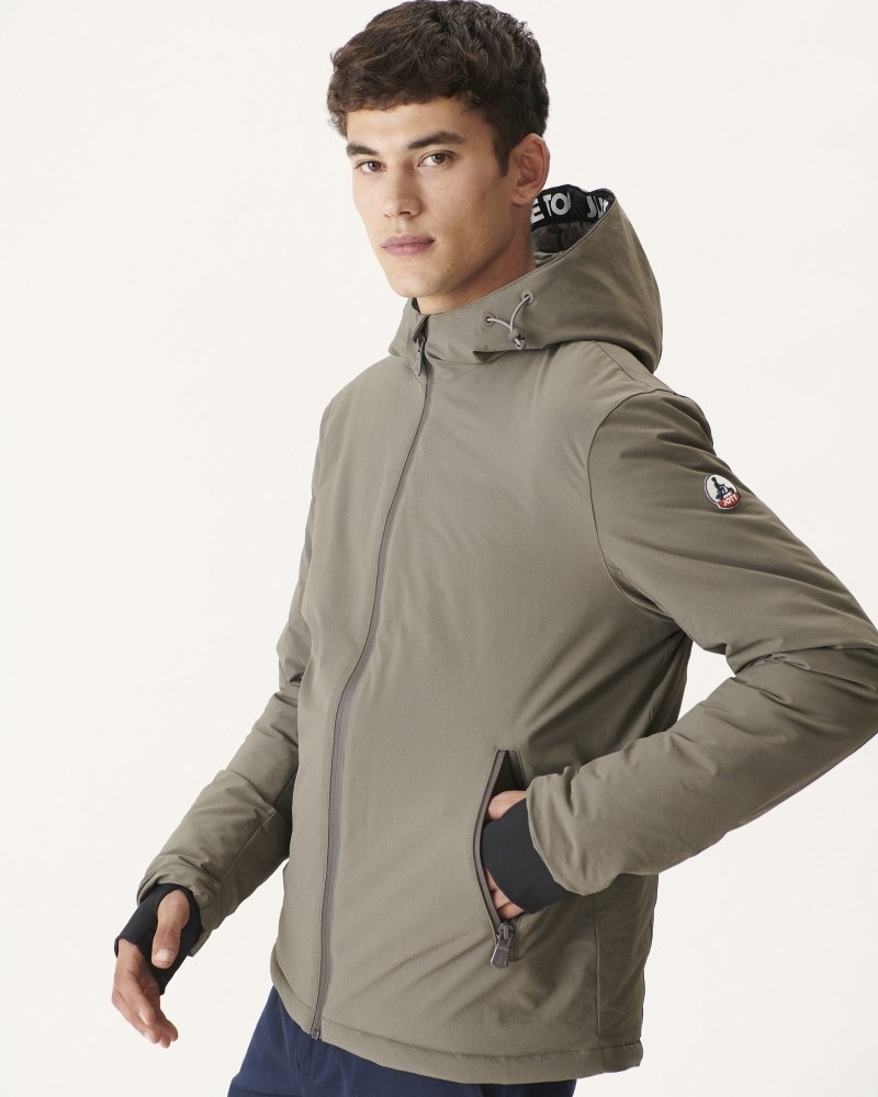 JOTT Artic Taupe Miesten Takki Harmaat Ruskea | MUG-7889