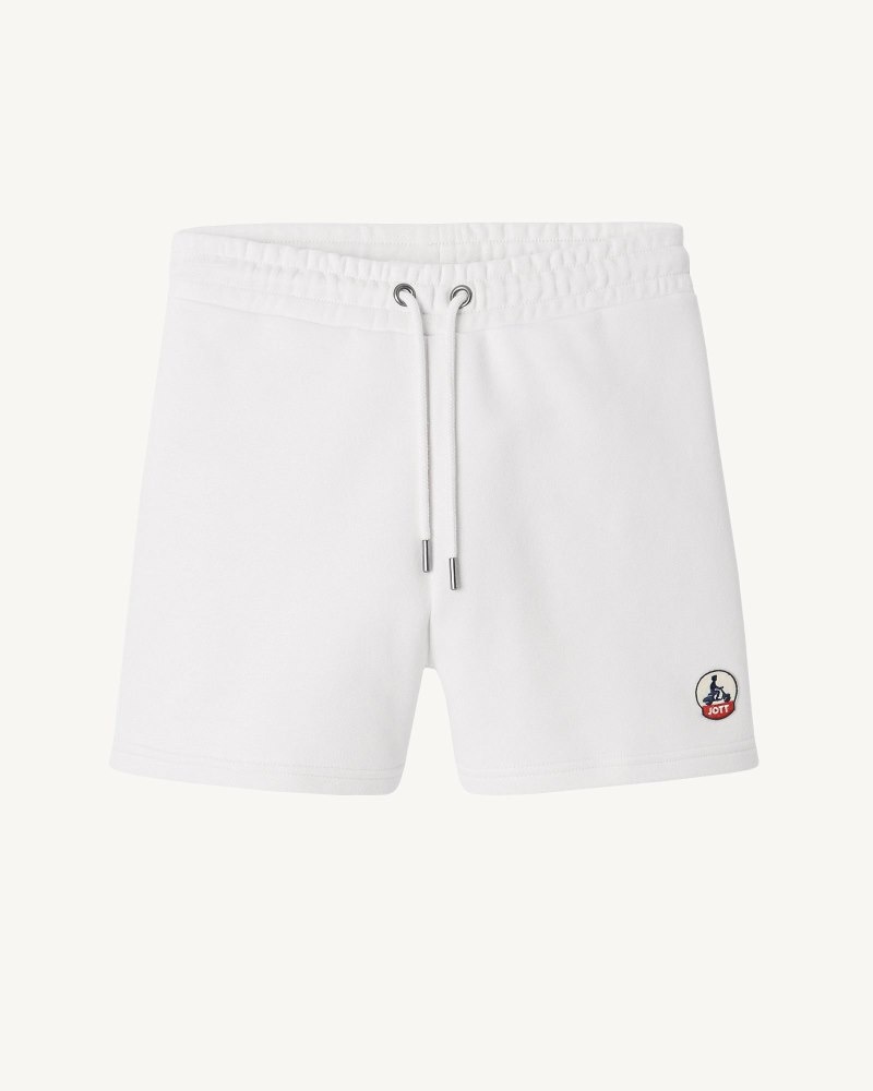 JOTT Barcelona Organic Puuvilla Naisten Shortsit Valkoinen | MMG-7197