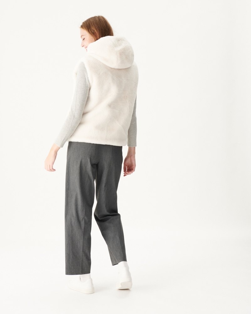 JOTT Daria Reversible Great Cold Hihattomat Naisten Untuvatakki Valkoinen | BKP-0979