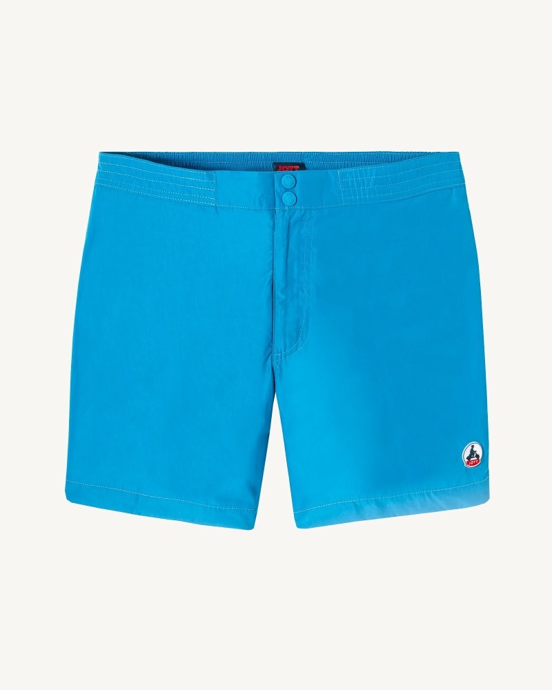 JOTT Deauville Miesten Swim Shorts Sininen Valkoinen | BVV-4101