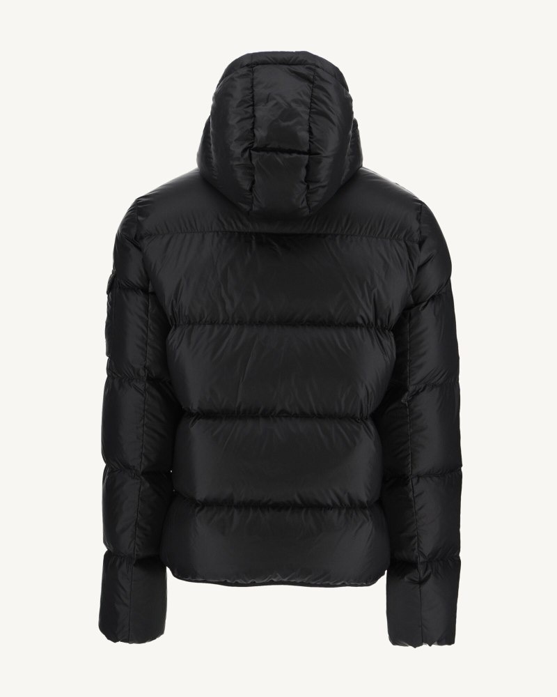 JOTT Java Great Cold Hupullinen Miesten Untuvatakki Mustat | ONT-1757