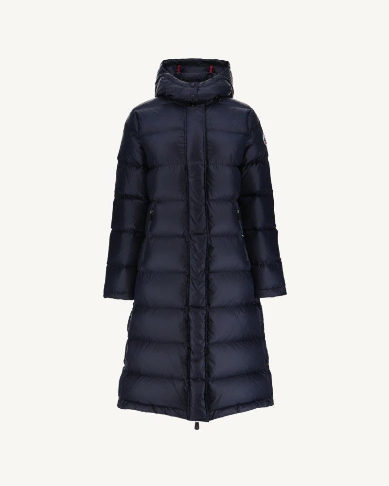 JOTT Karachi Grand Cold Long Hupullinen Naisten Untuvatakki Laivastonsininen | IWN-4708