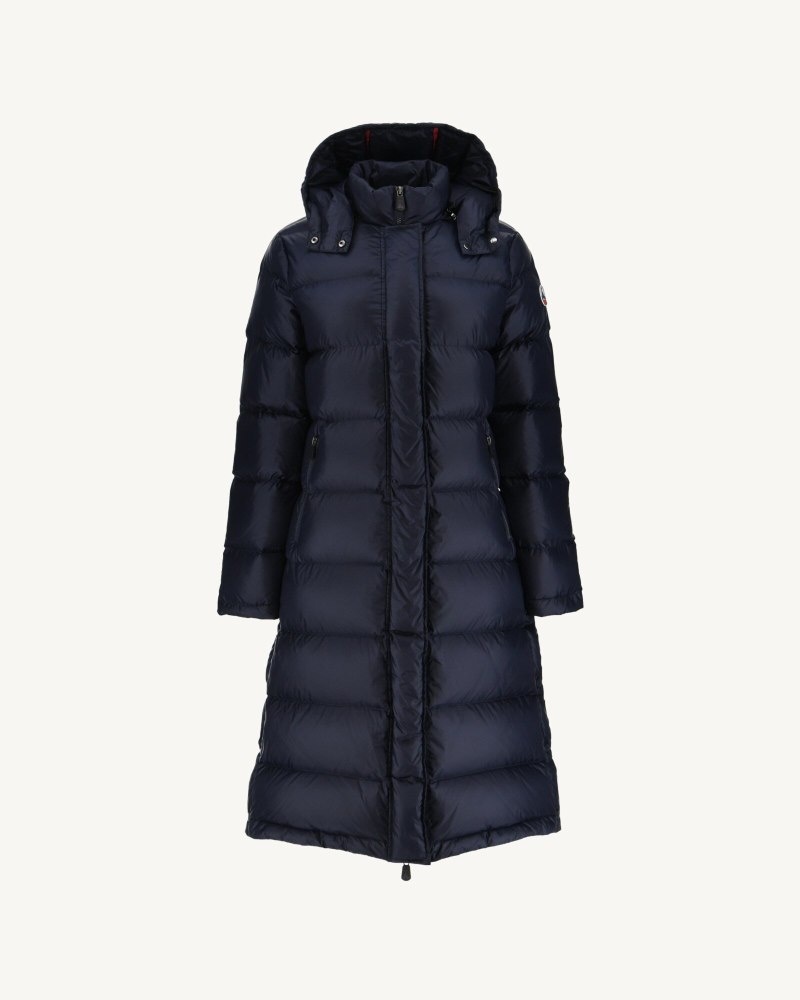 JOTT Karachi Grand Cold Long Hupullinen Naisten Untuvatakki Laivastonsininen | IWN-4708