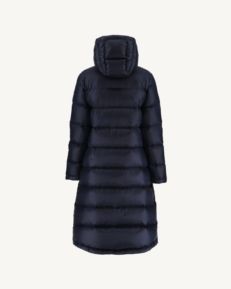 JOTT Karachi Grand Cold Long Hupullinen Naisten Untuvatakki Laivastonsininen | IWN-4708