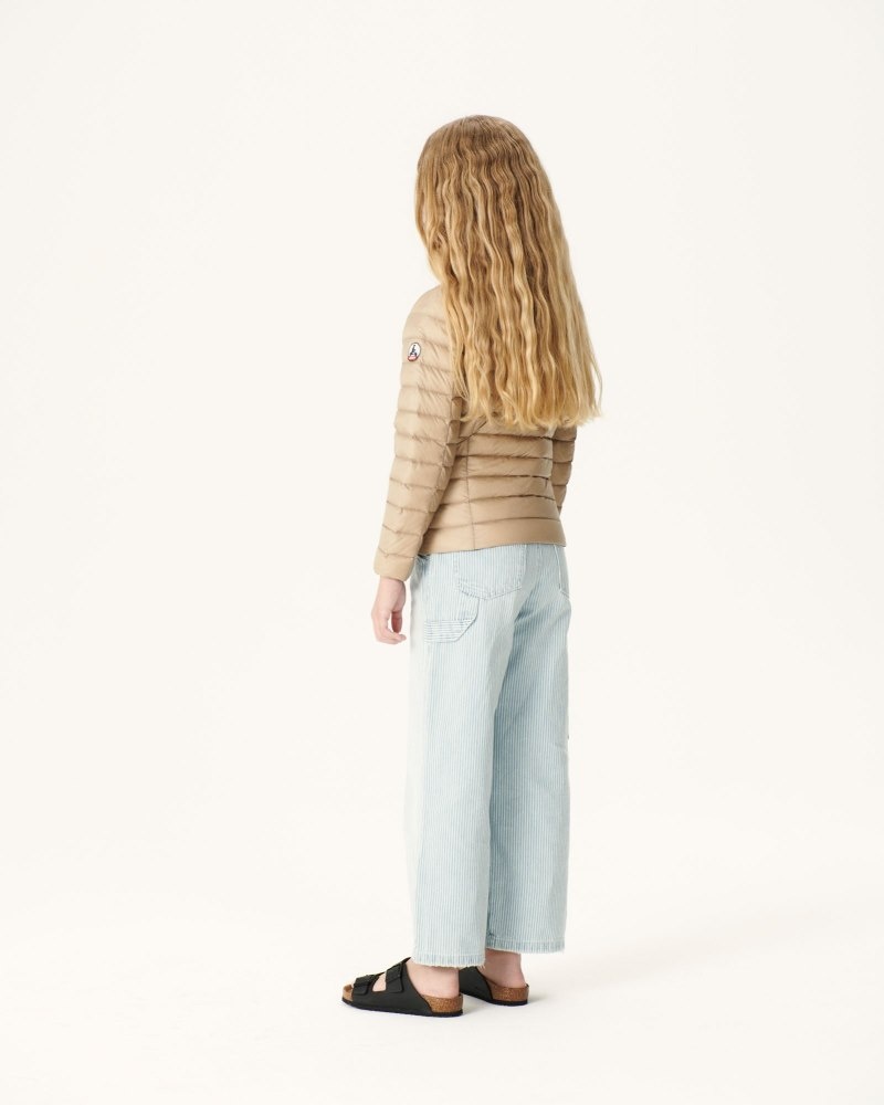 JOTT Lou Kevyet Lasten Untuvatakki Beige | FNH-8551