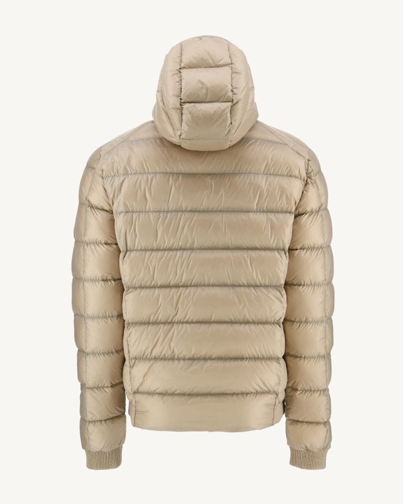 JOTT Nat Extreme Cold Hupullinen Miesten Untuvatakki Beige | LHH-6542