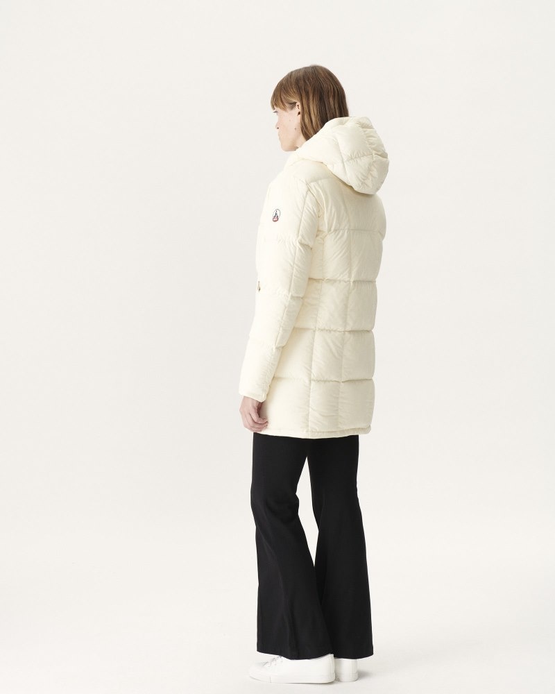 JOTT Ottawa Reversible Great Cold Naisten Untuvatakki Beige | KXR-5360