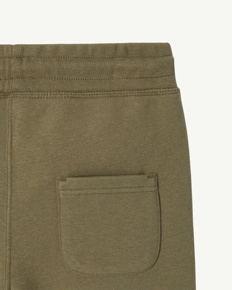 JOTT Pereira Organic Puuvilla Lasten Shortsit Oliivinvihreä | NXB-5914